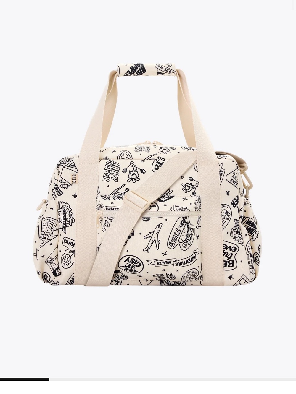 BÉIS The Kids Duffle in Doodle Print